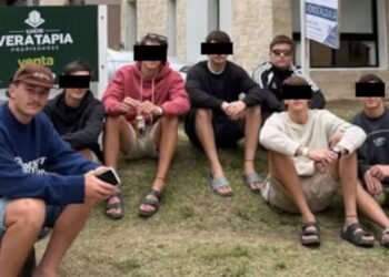 Pelea a trompadas en Ostende: tres rugbiers cordobeses detenidos tras altercado alcoholizado