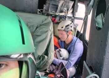 El Chaltén: rescatan a escalador con traumatismo de cráneo gracias a un operativo aéreo