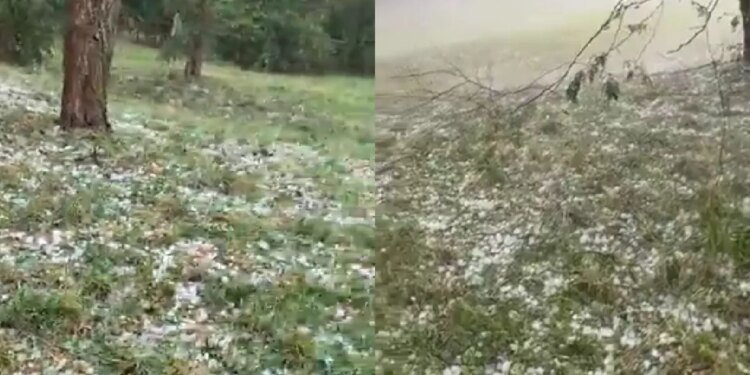 Granizo del tamaño de pelotas de tenis azotó General Belgrano: impactantes videos y relatos