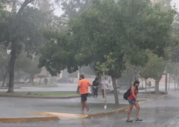 Alerta amarilla en San Juan: intensas lluvias y tormentas azotan la zona centro