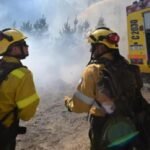 El gobernador Torres confirmó que el incendio en Puerto Patriada está contenido al 85%