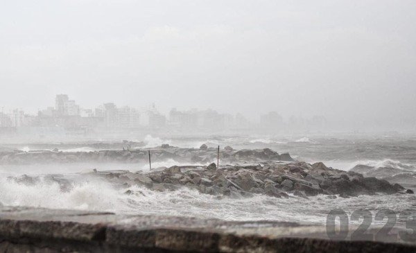 Alerta amarilla en la Provincia de Buenos Aires: provisional temporal en Mar del Plata y alrededores