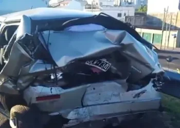 Choque en la General Paz: un auto averiado fue embestido y dejó siete heridos, uno grave