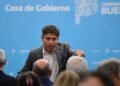 Kicillof denuncia ahogo financiero y tensiona con Nación en medio de paritarias complejas