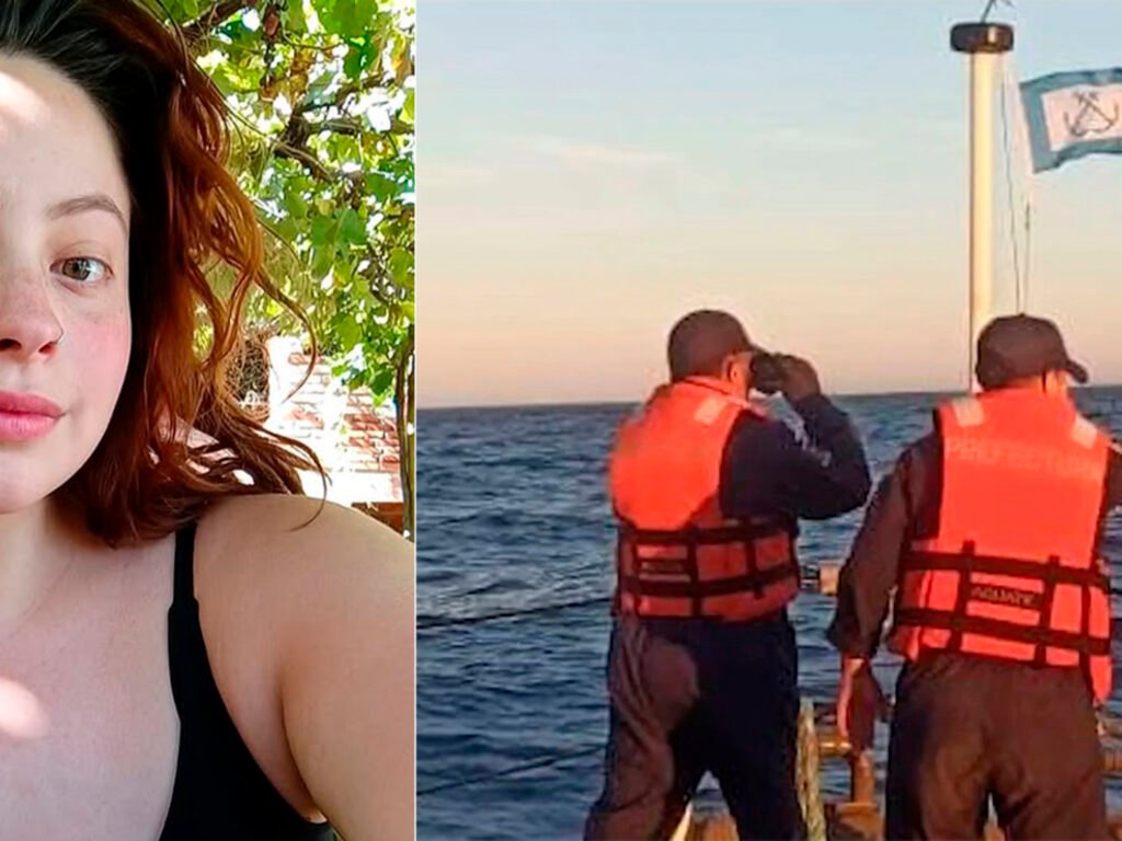 Desesperada búsqueda de Sofía, la joven que desapareció buceando en Puerto Madryn