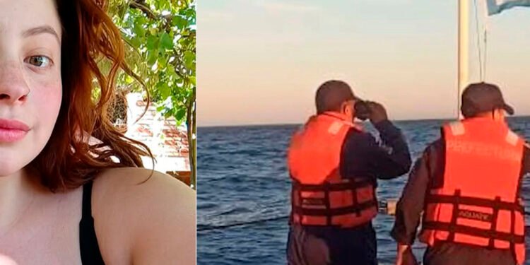 Desesperada búsqueda de Sofía, la joven que desapareció buceando en Puerto Madryn