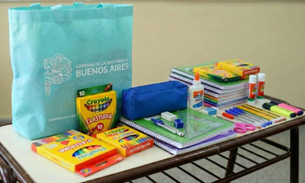 La Provincia de Buenos Aires invertirá $3.355 millones en kits escolares para todos los niveles