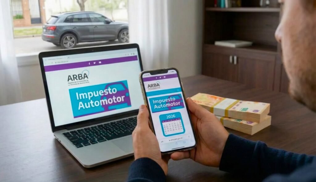 Nuevo Impuesto Automotor 2026: ¿Cuánto vas a pagar en cuotas mensuales en la Provincia de Buenos Aires?