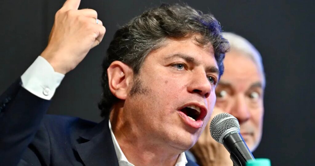Kicillof: "Milei ya le arruinó la vida a millones de bonaerenses y argentinos"
