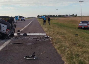 Tragedia en Ruta 2: un joven ha muerto en un violento choque en el inicio del fin de semana largo