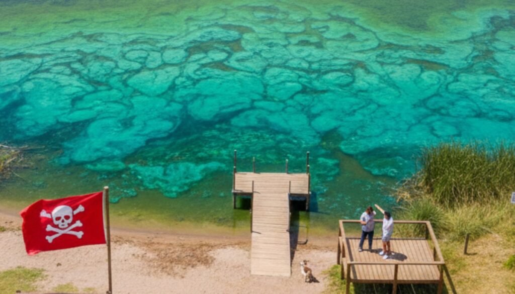 Alerta sanitaria en la Provincia de Buenos Aires por proliferación de cianobacterias