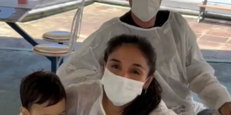 La madre de Felipe, el niño con cáncer diagnosticado en Brasil, emocionó con su agradecimiento