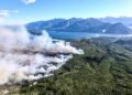 Incendios en Cholila: Lluvias alivian el combate y llega ayuda de la Provincia de Buenos Aires