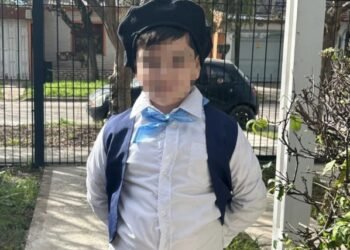 Bastián Jerez, el niño que se recupera, fue trasladado a clínica de San Justo tras accidente