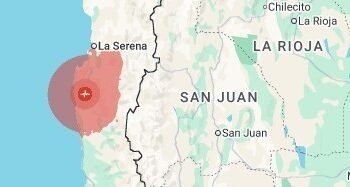 Sismo de 6.1 grados en Chile se sintió en Mendoza, San Juan y La Rioja