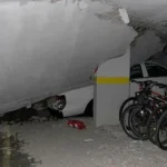 Vecinos ingresaron por la fuerza al edificio que se derrumbó en Parque Patricios