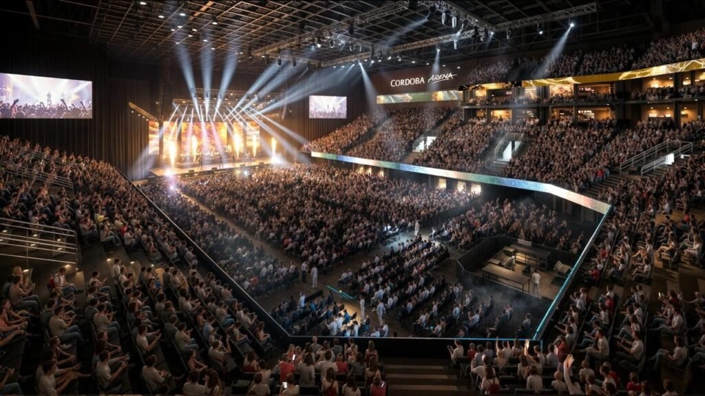 Córdoba se prepara para estrenar su primera Arena Internacional de entretenimiento y eventos