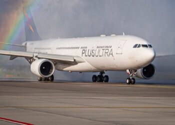 Plus Ultra se prepara para volar de la Provincia de Buenos Aires a Madrid con gran demanda