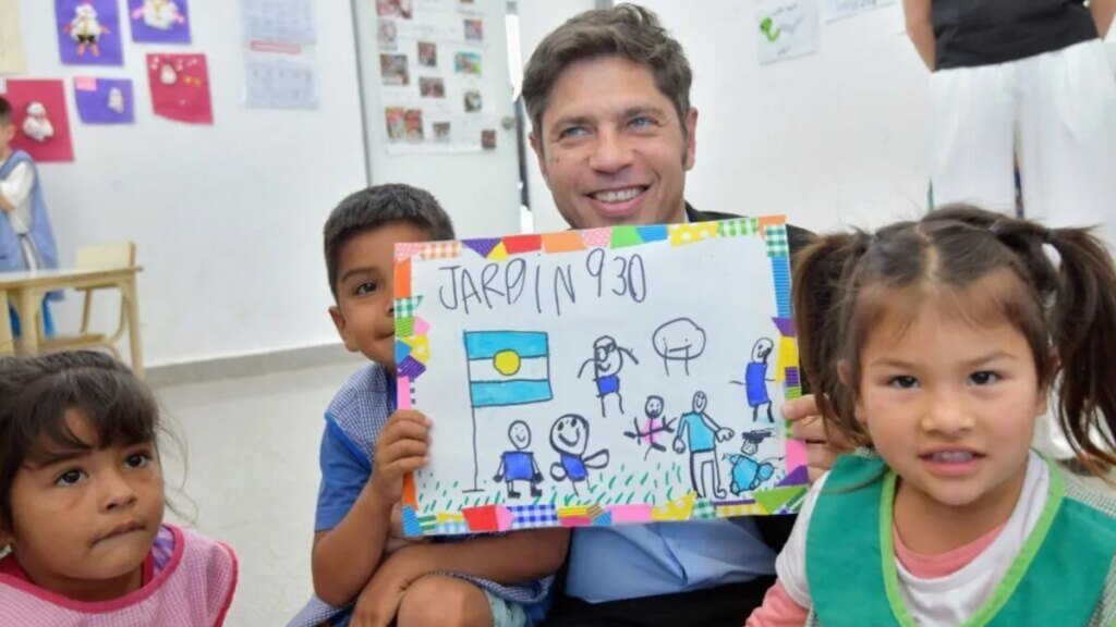 Kicillof anunció la educación inicial obligatoria para niños de 3 años en la Provincia de Buenos Aires desde 2027
