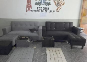 Salta: detienen a un hombre con 47 kilos de cocaína ocultos en un juego de living