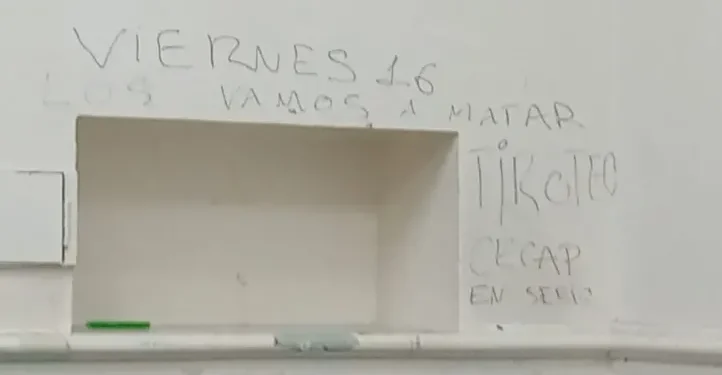 Alarma en el colegio Carlos Pellegrini por amenazas de tiroteo y vandalismo en todo el país