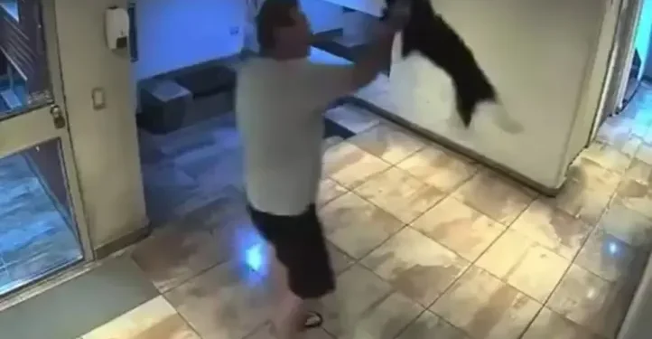 Detuvieron a un hombre por lanzar brutalmente a su perro en un edificio de Palermo