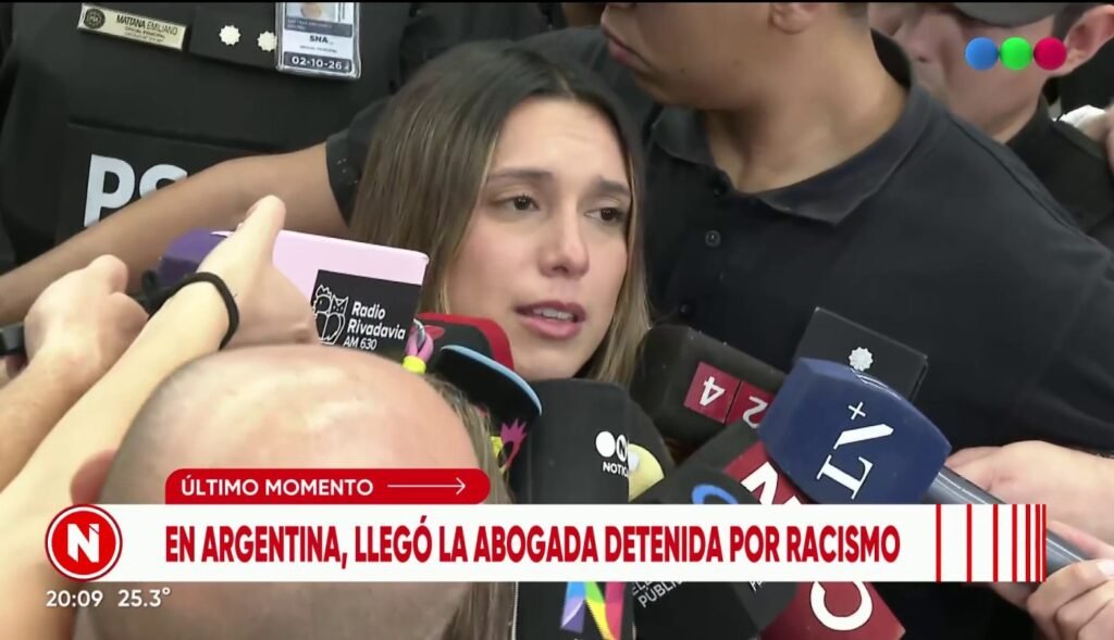 Agostina Páez volvió a Argentina y confesó: “Tenía terror de ir a la cárcel”