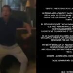 Agostina Páez repudia el video de su papá y asegura: “No puedo responsabilizarme”