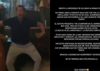 Agostina Páez repudia el video de su papá y asegura: "No puedo responsabilizarme"