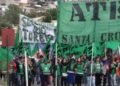 ATE convoca un paro de 72 horas en Santa Cruz por la urgente apertura de paritarias