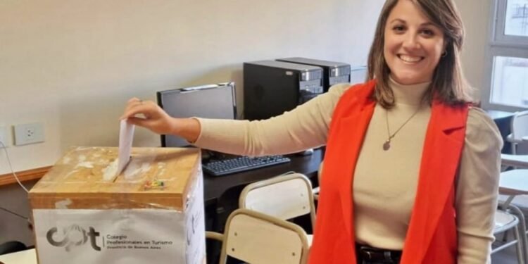 Amancay Romero Trucco fue reelecta y seguirá liderando el Colegio de Turismo en la Provincia de Buenos Aires