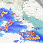 Se acerca el alivio: llega el frente frío con tormentas a la Provincia de Buenos Aires