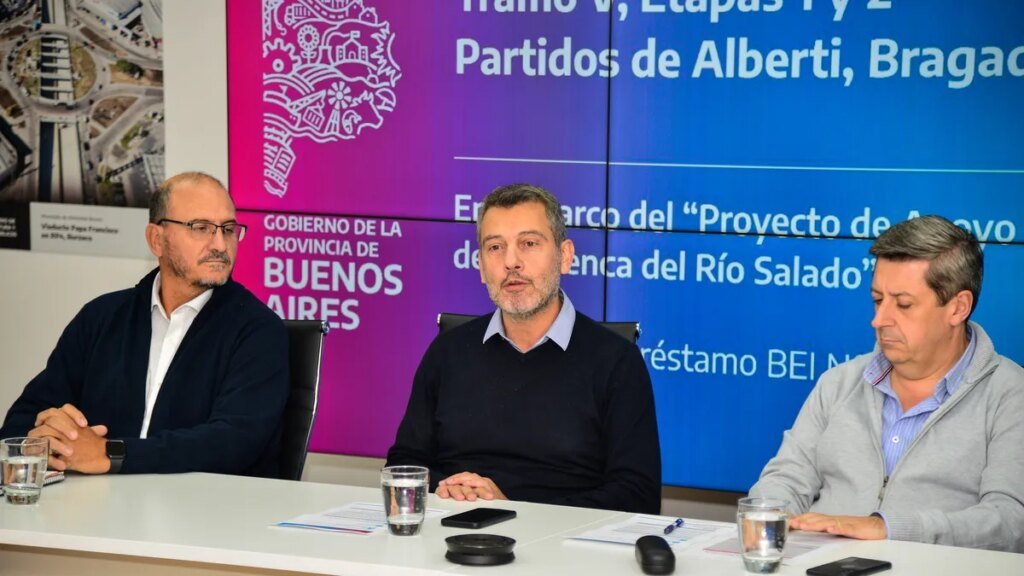 Obras clave en el Río Salado: Avanza el tramo V en la Provincia de Buenos Aires