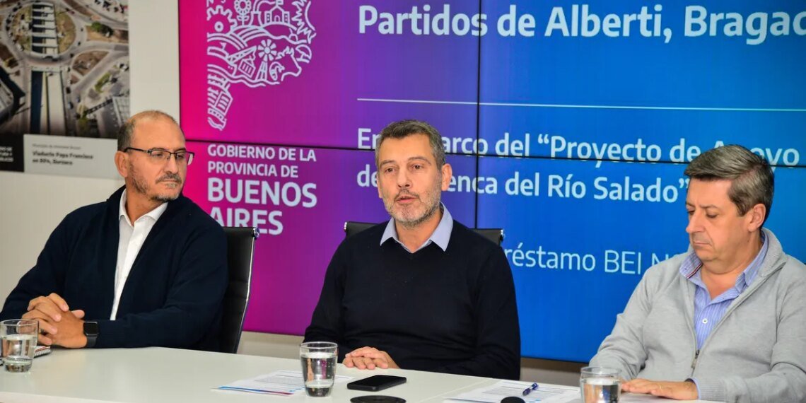 Obras clave en el Río Salado: Avanza el tramo V en la Provincia de Buenos Aires