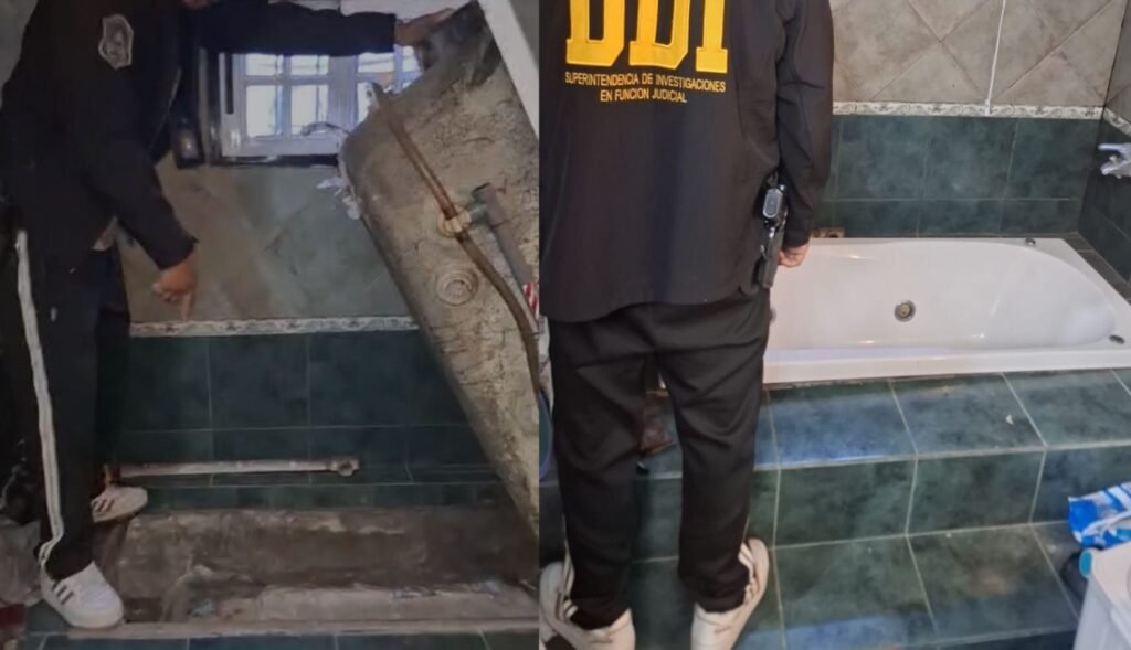 San Martín: detuvieron a sospechoso de entraderas escondido debajo de un jacuzzi