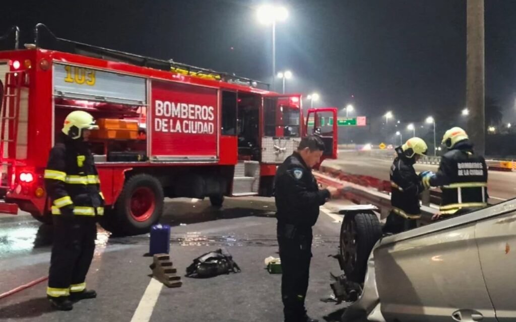 Colisión múltiple en la Autopista Perito Moreno deja dos heridos y caos en el tránsito