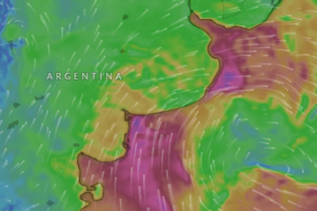 Alerta naranja y amarilla en la Provincia de Buenos Aires por vientos y lluvias intensas