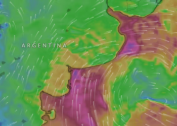 Alerta naranja y amarilla en la Provincia de Buenos Aires por vientos y lluvias intensas