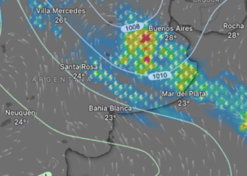 Fuerte alerta por tormentas en la Ciudad y la Provincia de Buenos Aires este miércoles