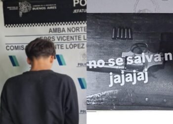 Detuvieron en Carapachay a un adolescente que amenazó con un tiroteo escolar en redes