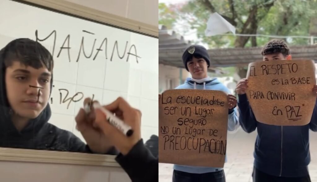 Estudiantes de Muñiz lanzan emotivo video para concientizar sobre amenazas en escuelas