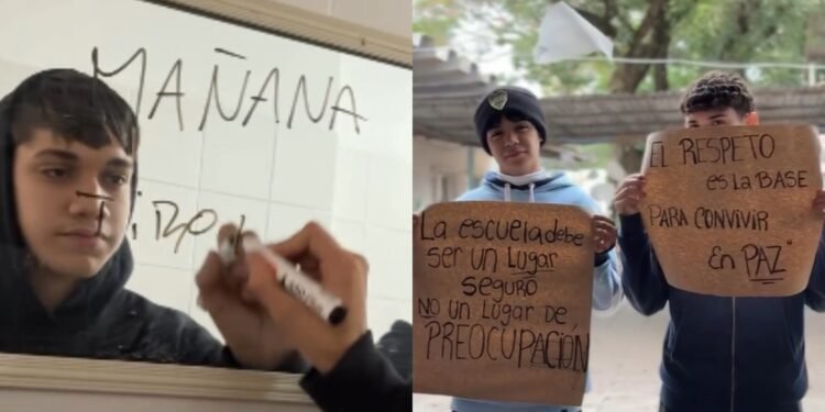 Estudiantes de Muñiz lanzan emotivo video para concientizar sobre amenazas en escuelas
